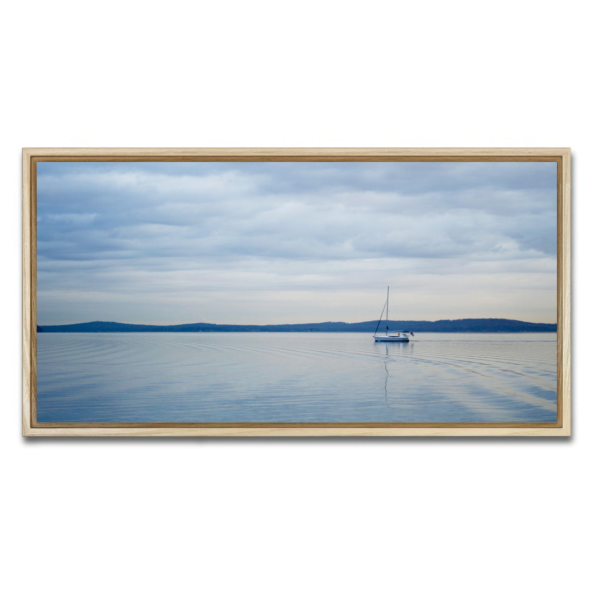 AUTO-MOCKUP WHITE | Blue Light | 1 Piece | Natural Framed Canvas | group=2x1