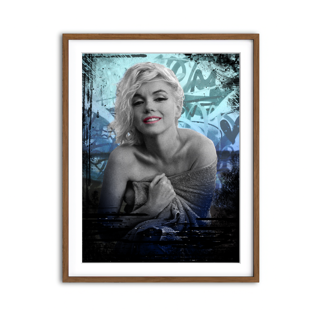 Framed Print 3x4 Walnut