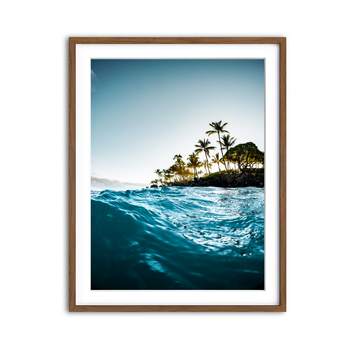 Framed Print 3x4 Walnut
