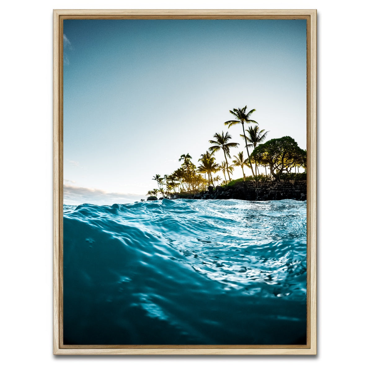AUTO-MOCKUP WHITE | Blue Morning | 1 Piece | Natural Framed Canvas | group=3x4