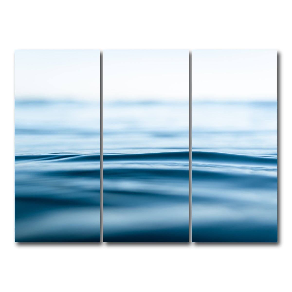 AUTO-MOCKUP WHITE | Blue Ocean | 3 Piece | Gallery Wrap Canvas | group=8x18