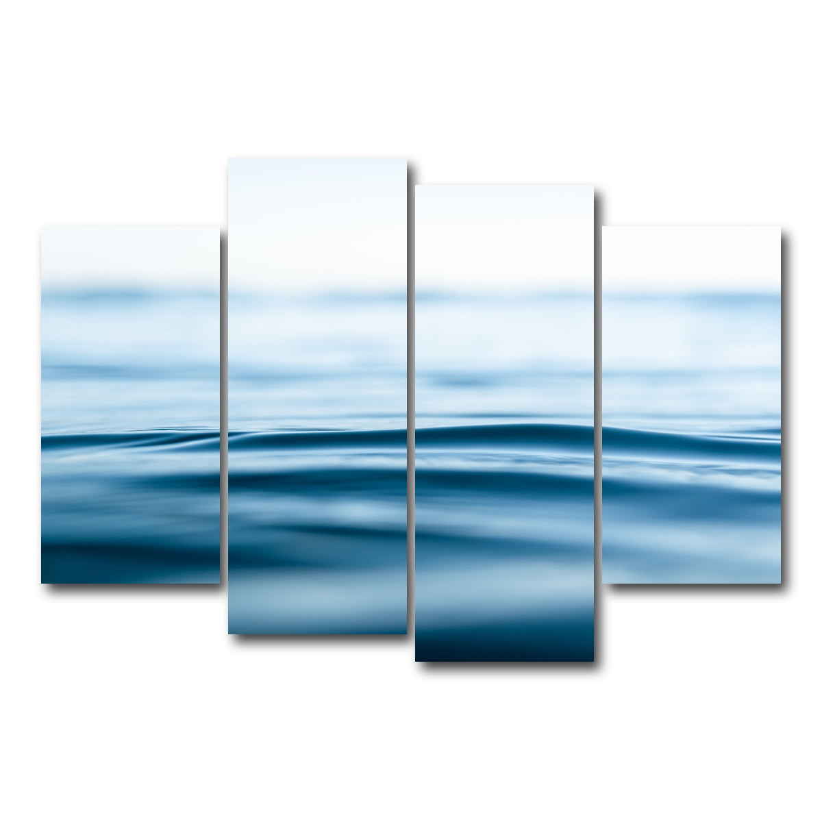 AUTO-MOCKUP WHITE | Blue Ocean | 4 Piece | Gallery Wrap Canvas | group=4_short