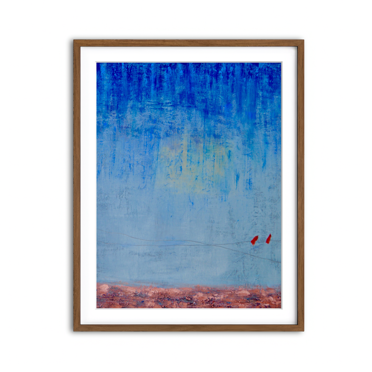 Framed Print 3x4 Walnut