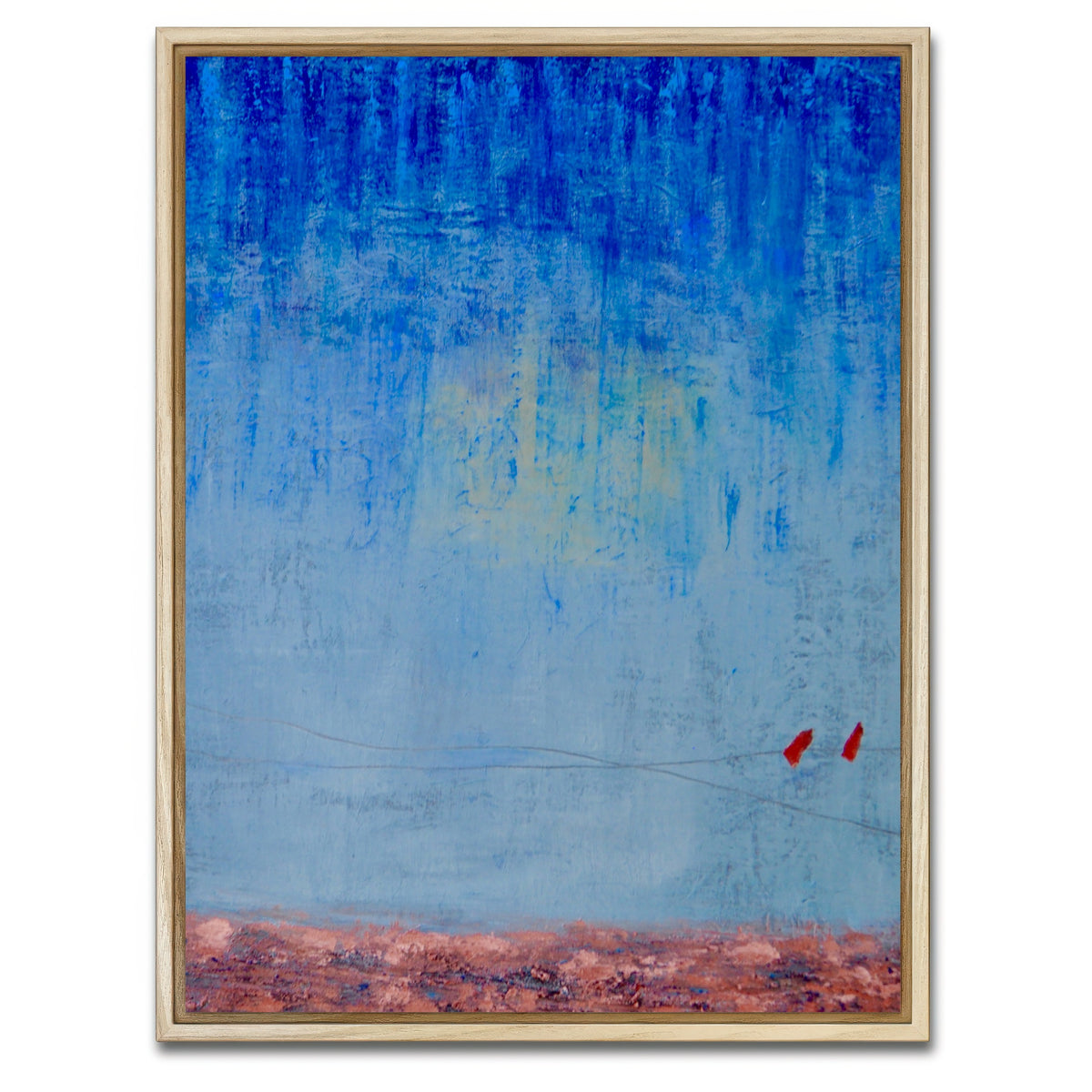 AUTO-MOCKUP WHITE | Blue Rain | 1 Piece | Natural Framed Canvas | group=3x4