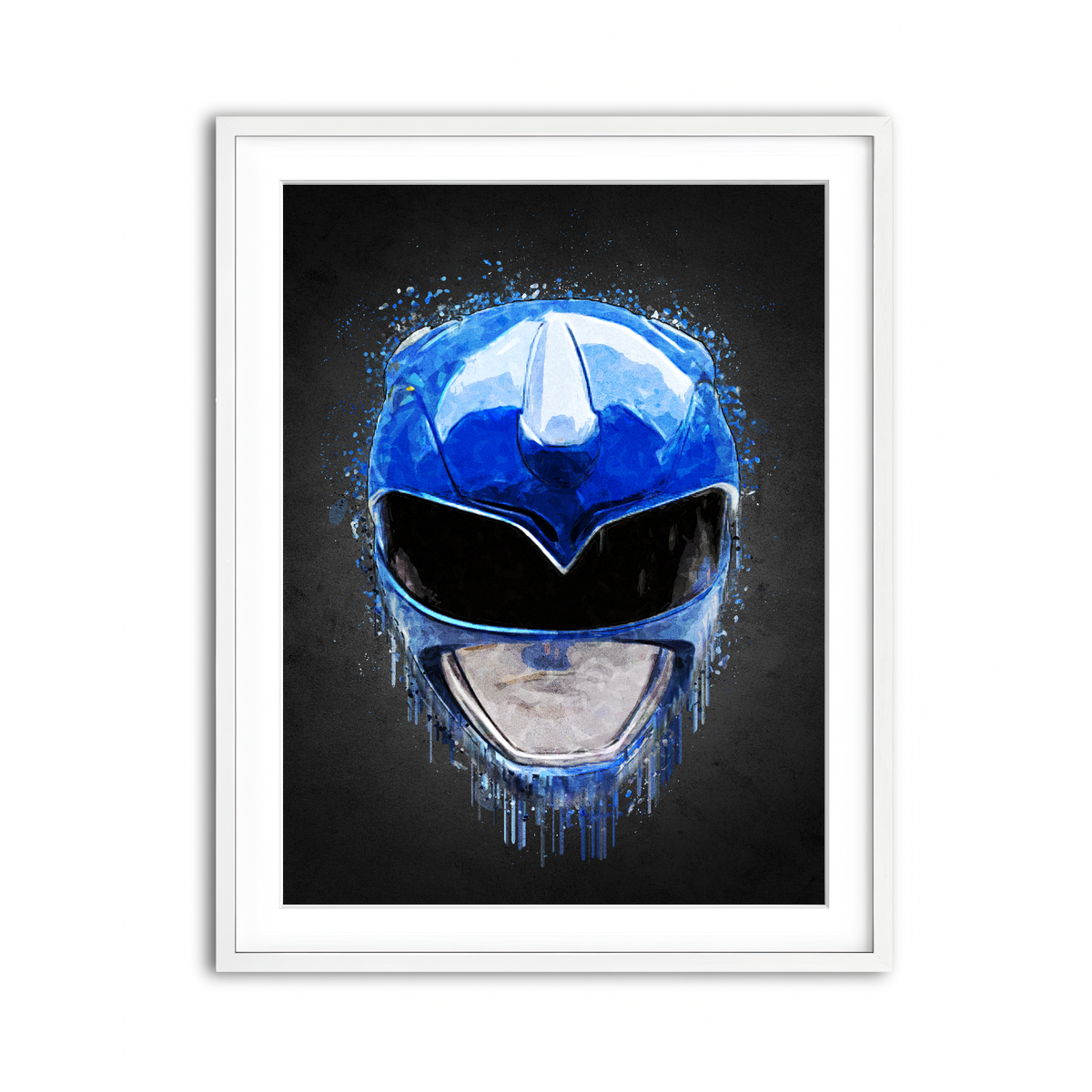 Framed Print 3x4 White