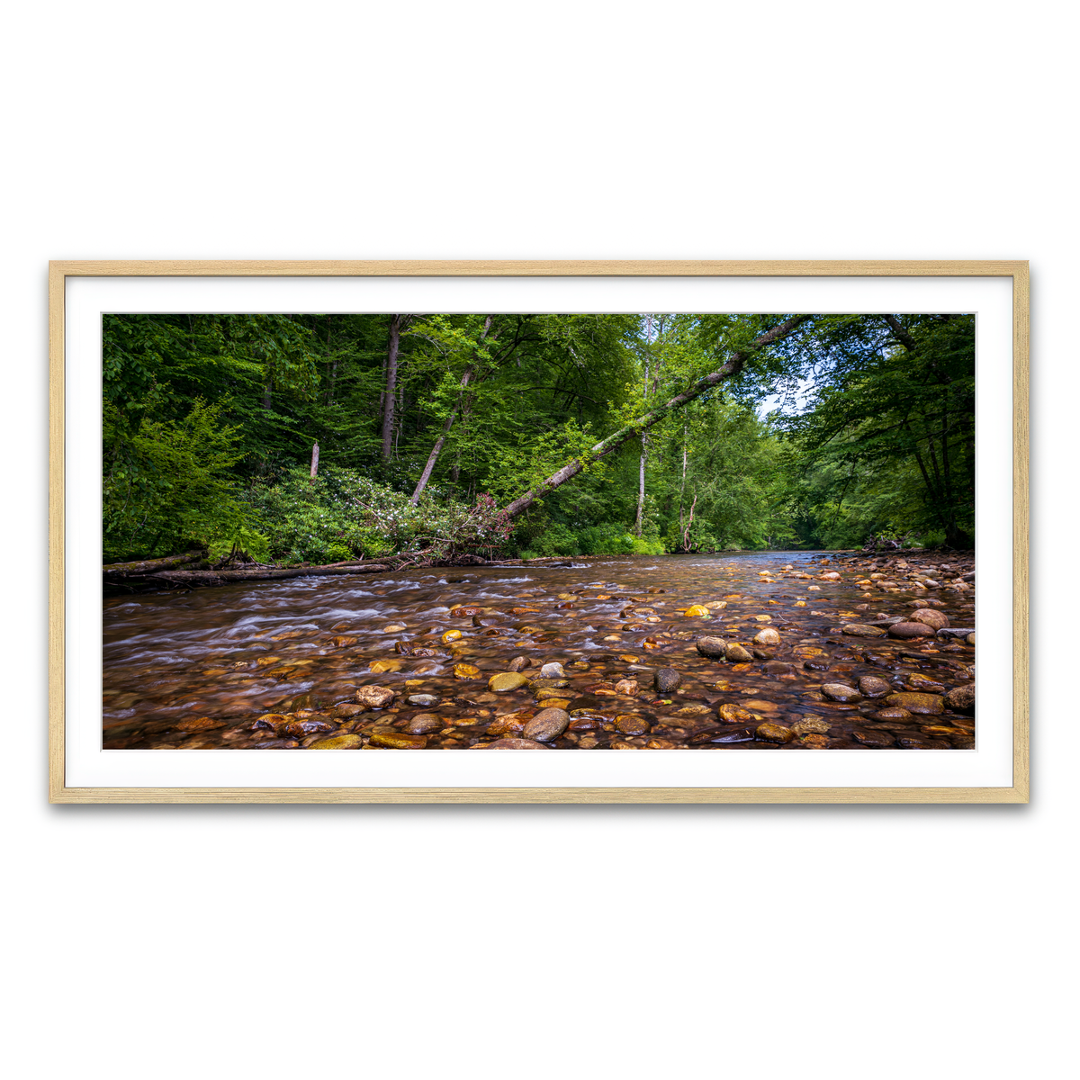 Framed Print 2x1 Natural