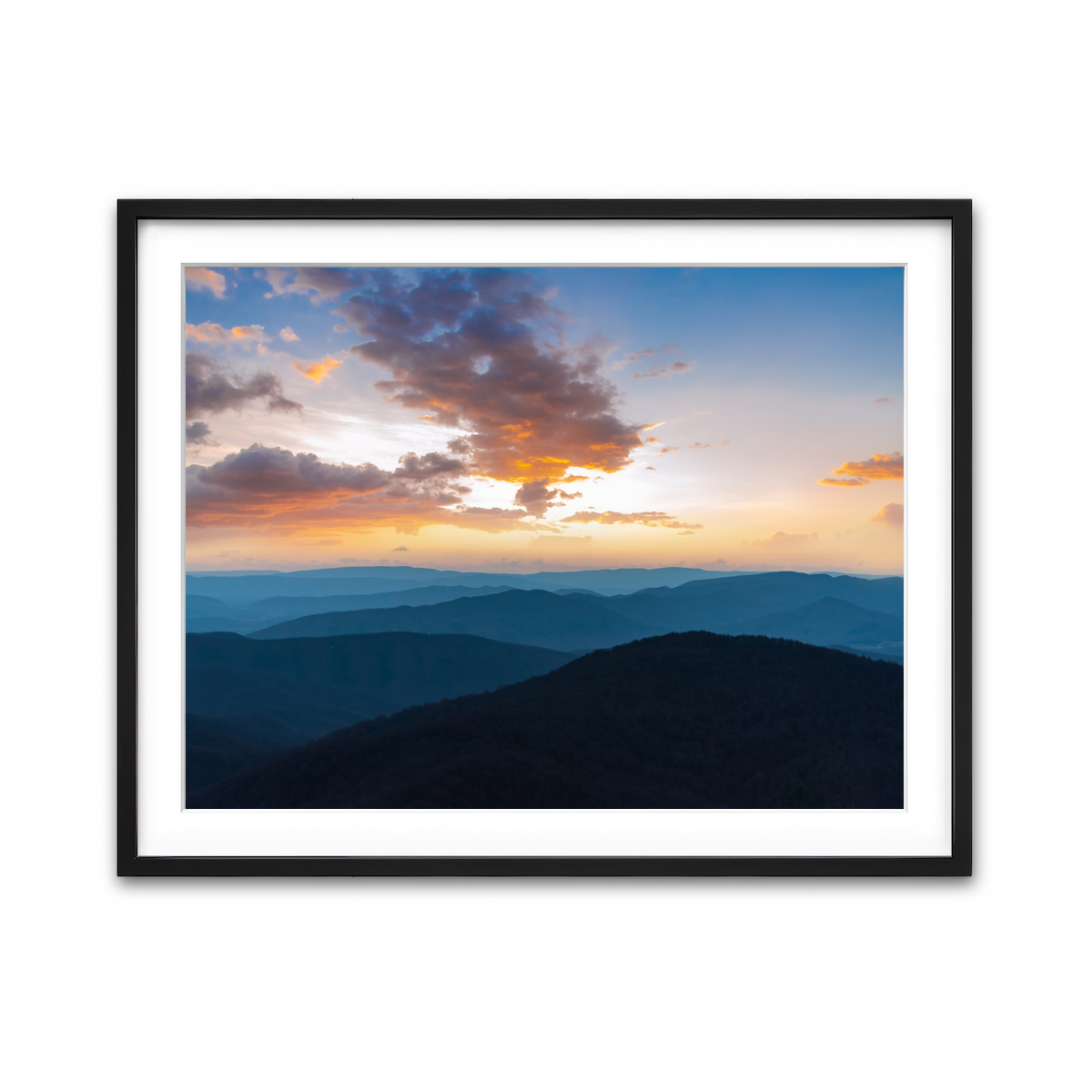 Framed Print 4x3 Black