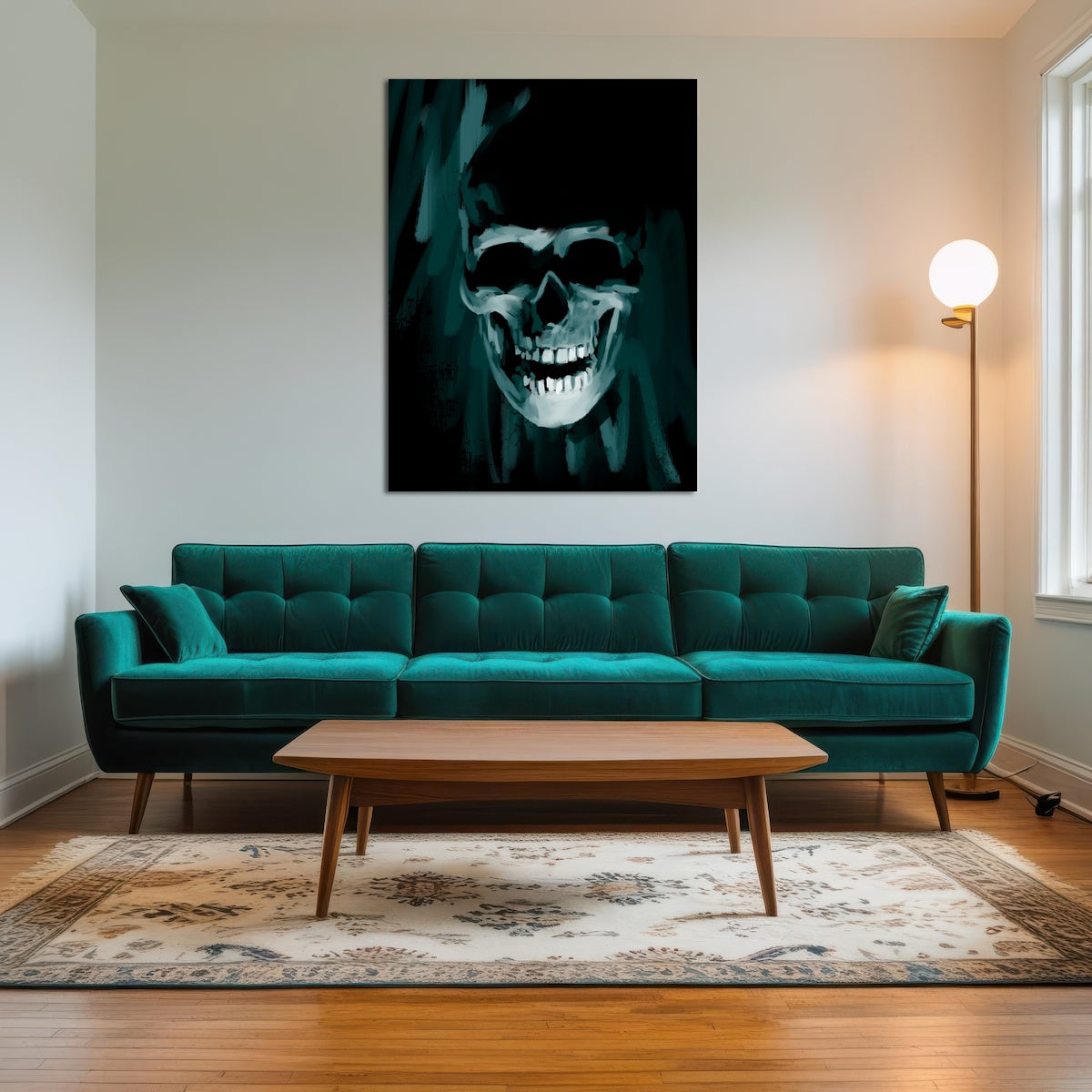 AUTO-MOCKUP ROOM | Blue Skull