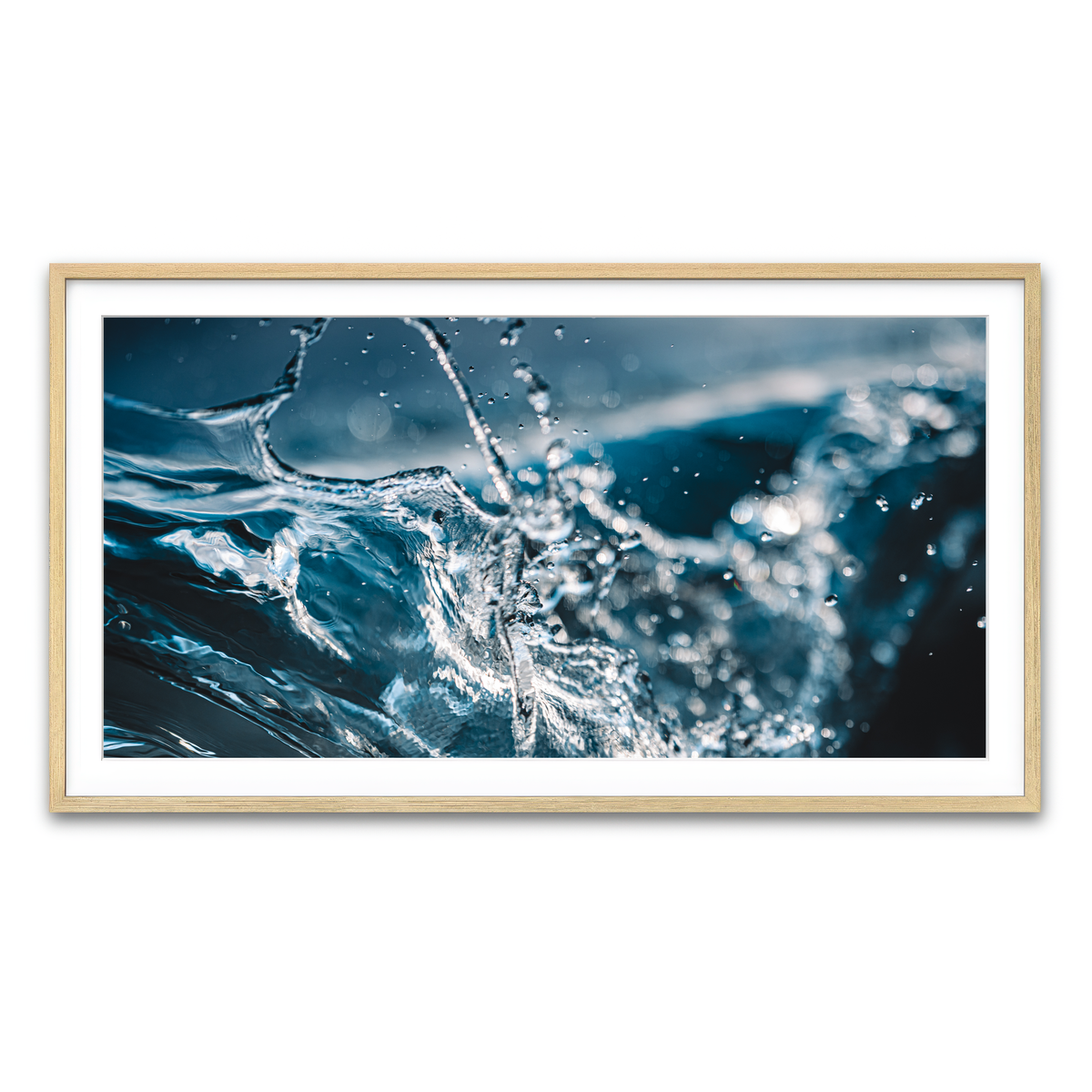 Framed Print 2x1 Natural