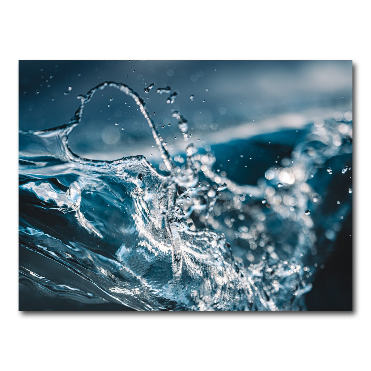 AUTO-MOCKUP WHITE | Blue Splash | 1 Piece | Gallery Wrap Canvas | group=4x3