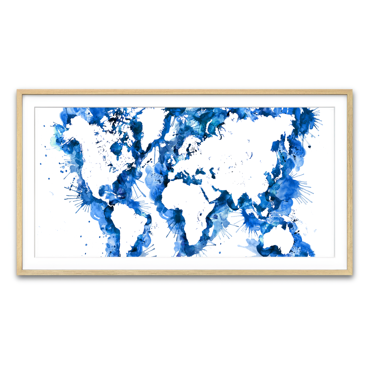 Framed Print 2x1 Natural