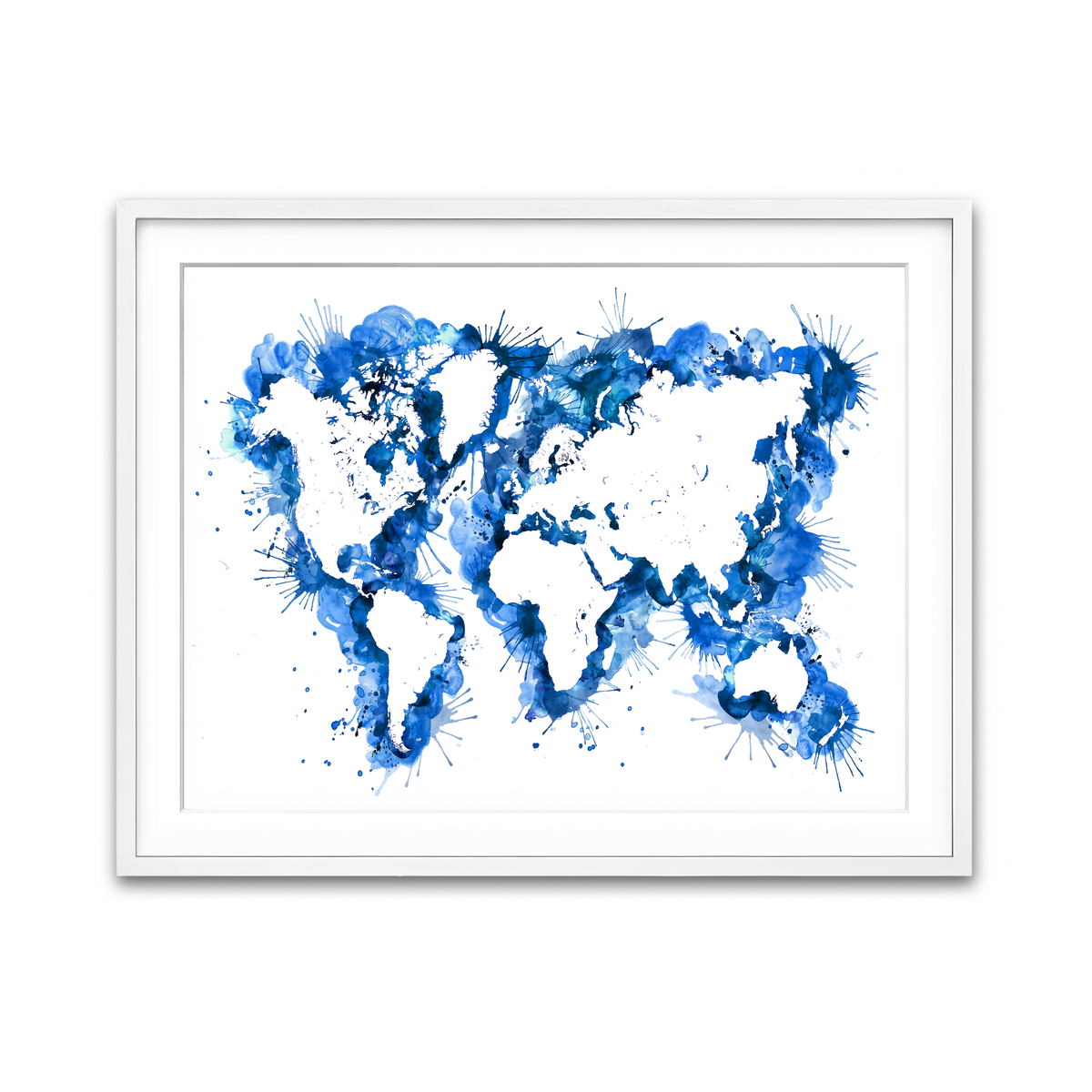 Framed Print 4x3 White