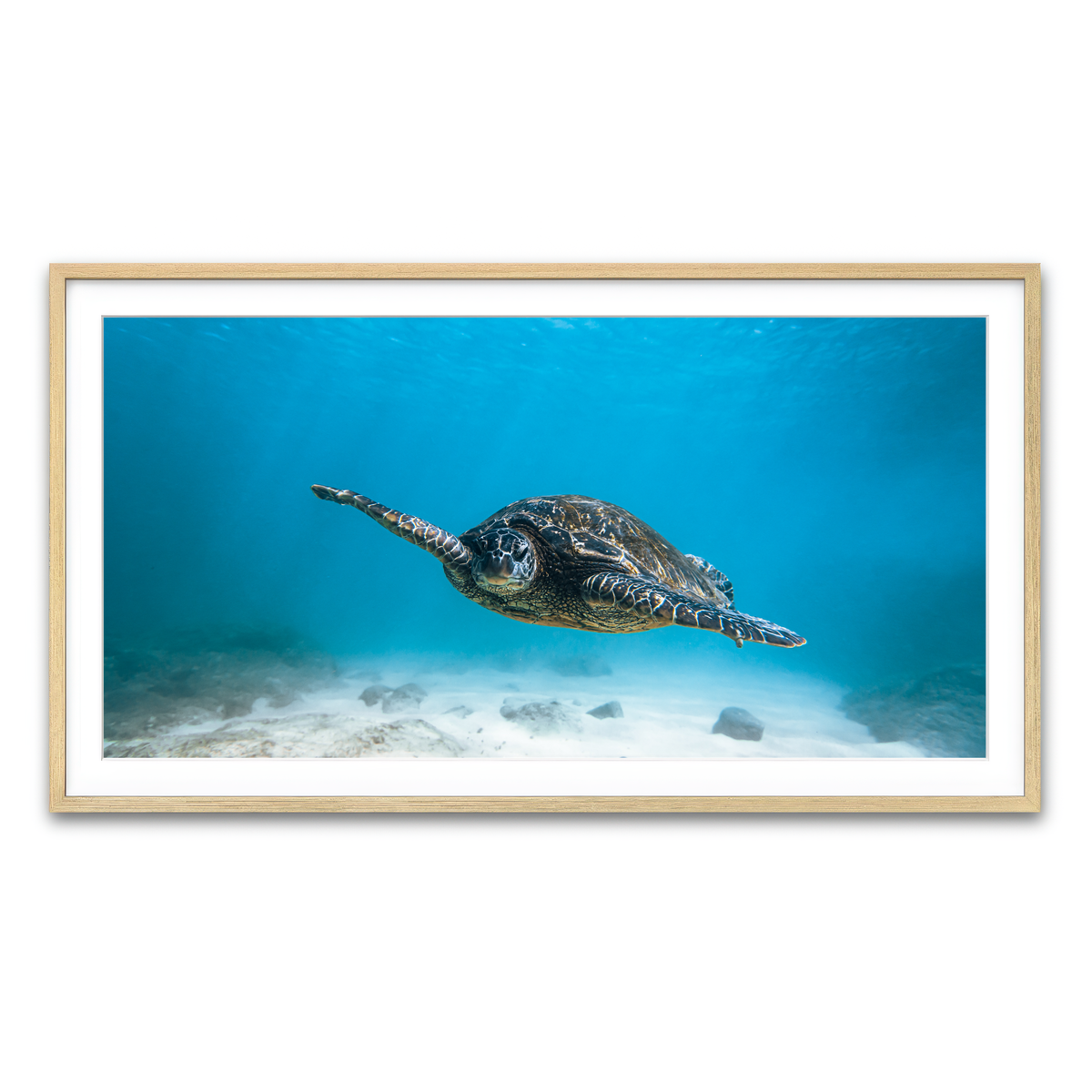 Framed Print 2x1 Natural