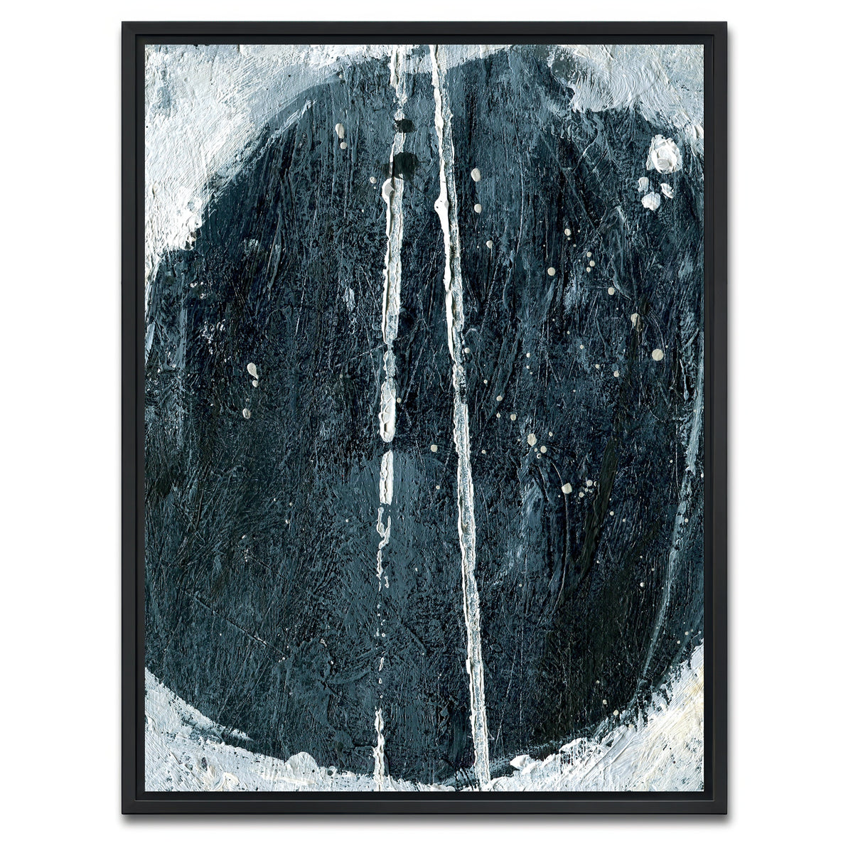 AUTO-MOCKUP WHITE | Blue Vision | 1 Piece | Black Framed Canvas | group=3x4