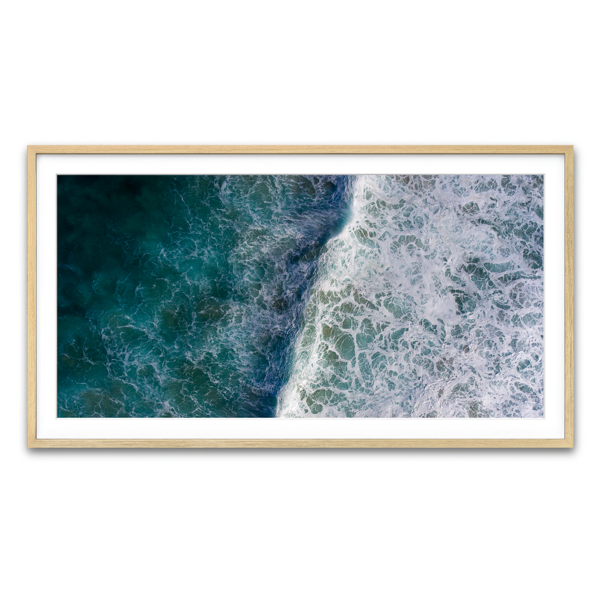 Framed Print 2x1 Natural