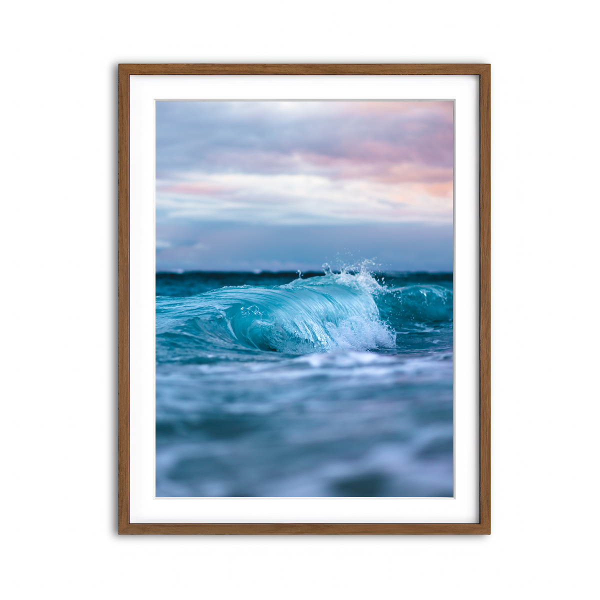 Framed Print 3x4 Walnut