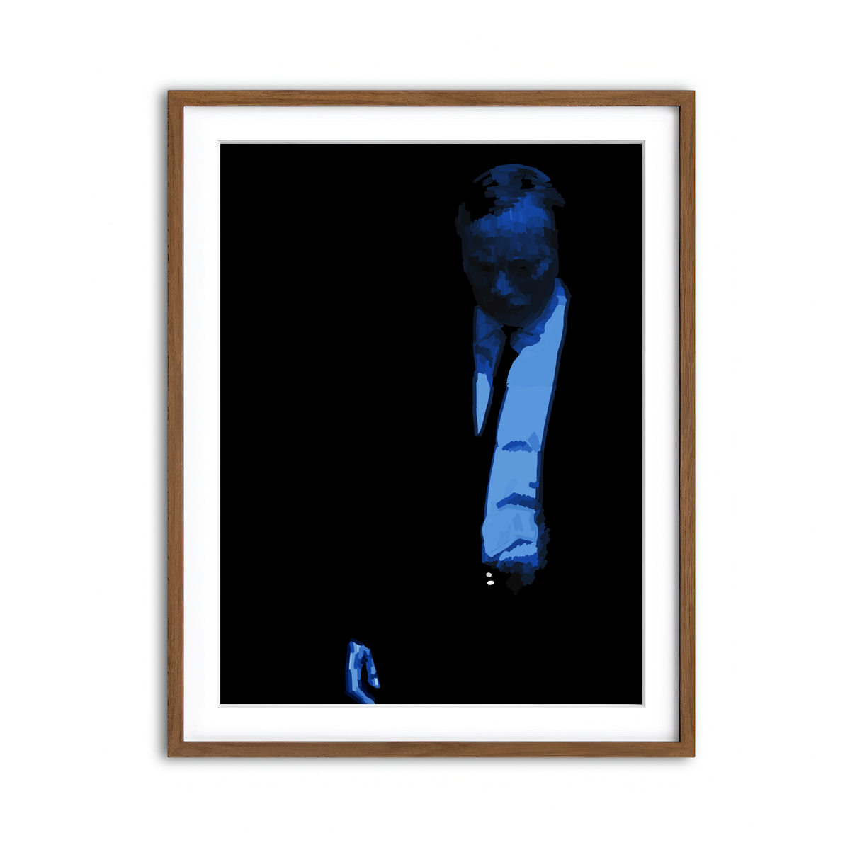 Framed Print 3x4 Walnut