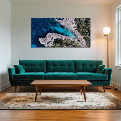 AUTO-MOCKUP ROOM | Blue and Green