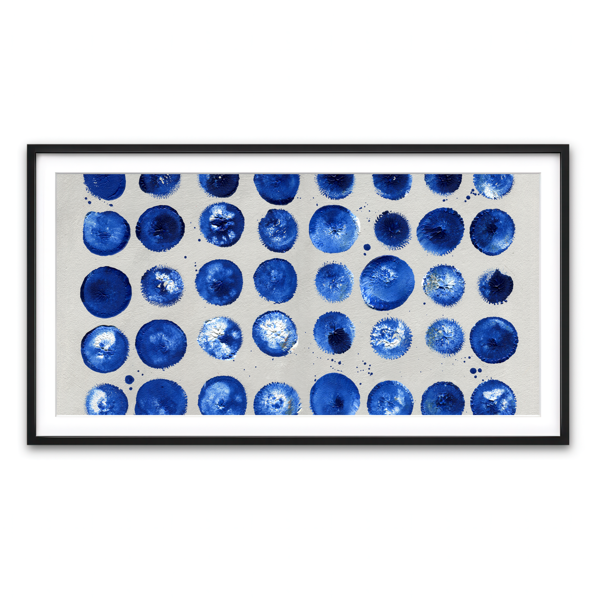 Framed Print 2x1 Black