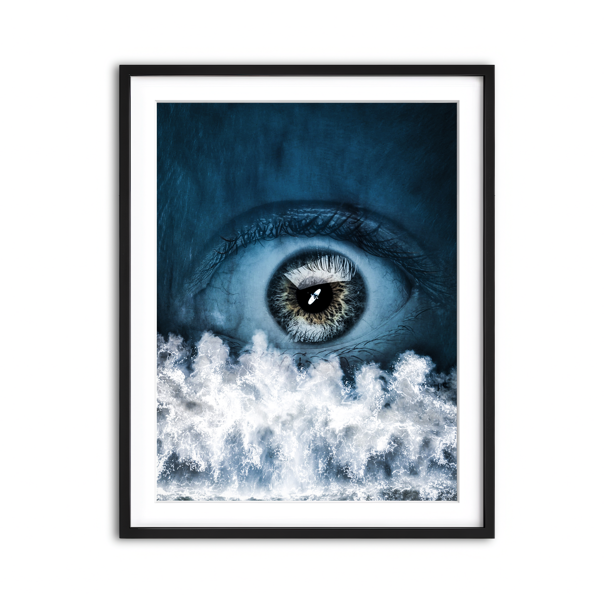 Framed Print 3x4 Black