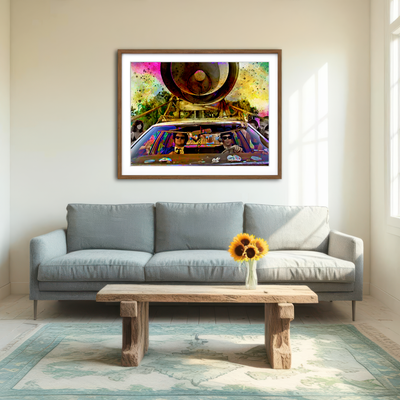 AUTO-MOCKUP ROOM | Bluesmobile Wall Art