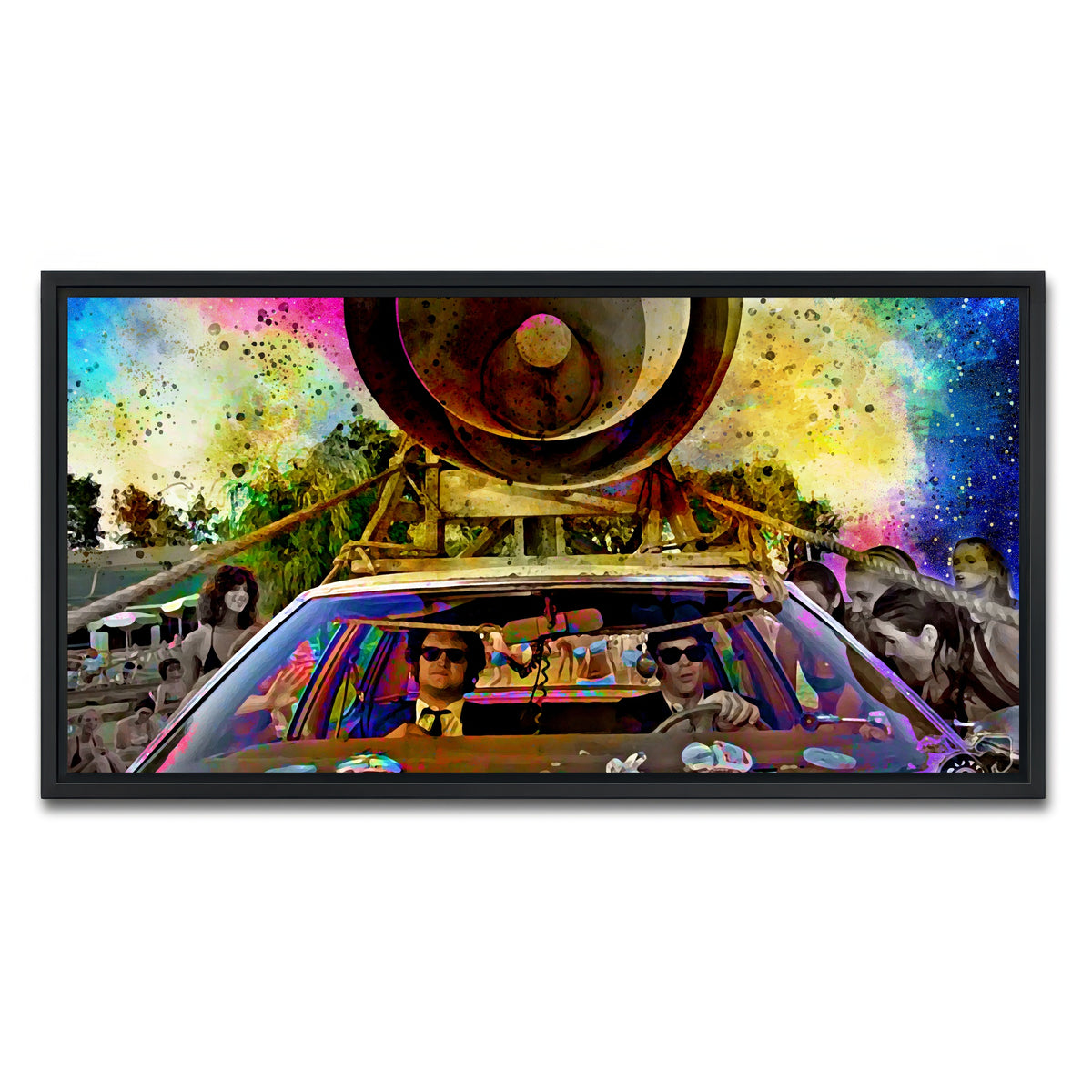 AUTO-MOCKUP WHITE | Bluesmobile | 1 Piece | Black Framed Canvas | group=2x1