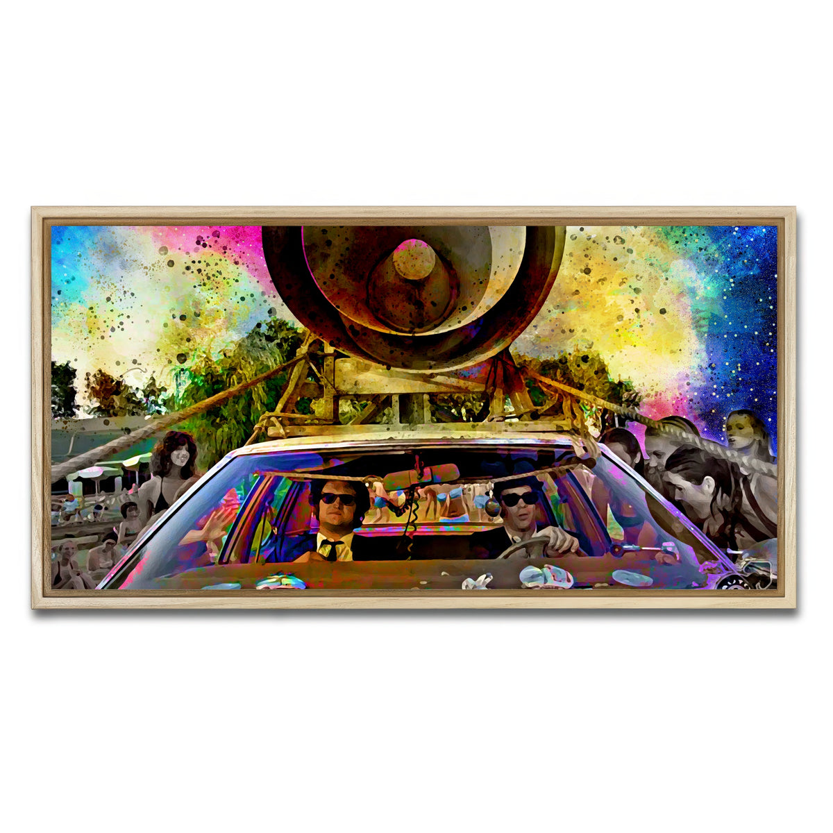 AUTO-MOCKUP WHITE | Bluesmobile | 1 Piece | Natural Framed Canvas | group=2x1