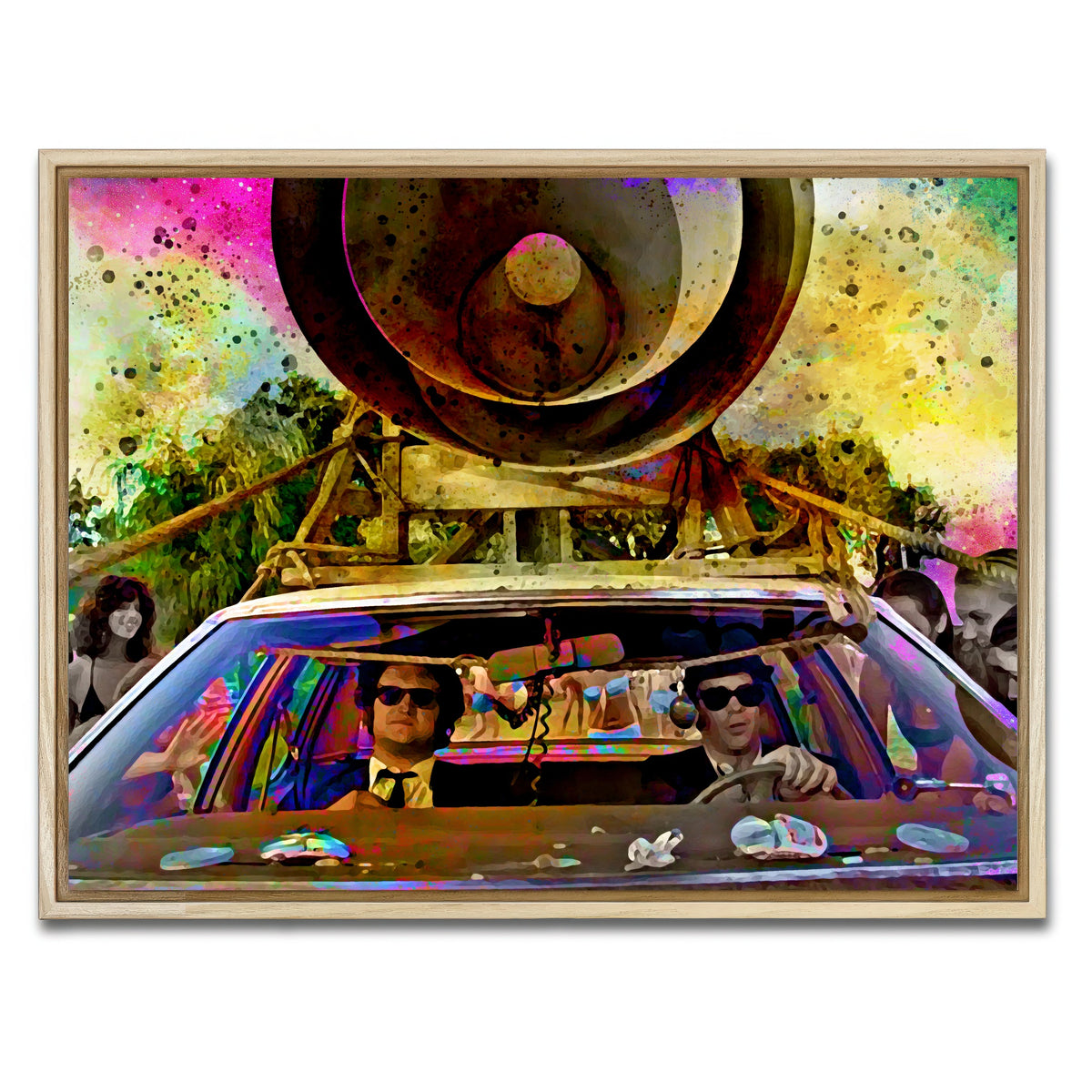 AUTO-MOCKUP WHITE | Bluesmobile | 1 Piece | Natural Framed Canvas | group=4x3