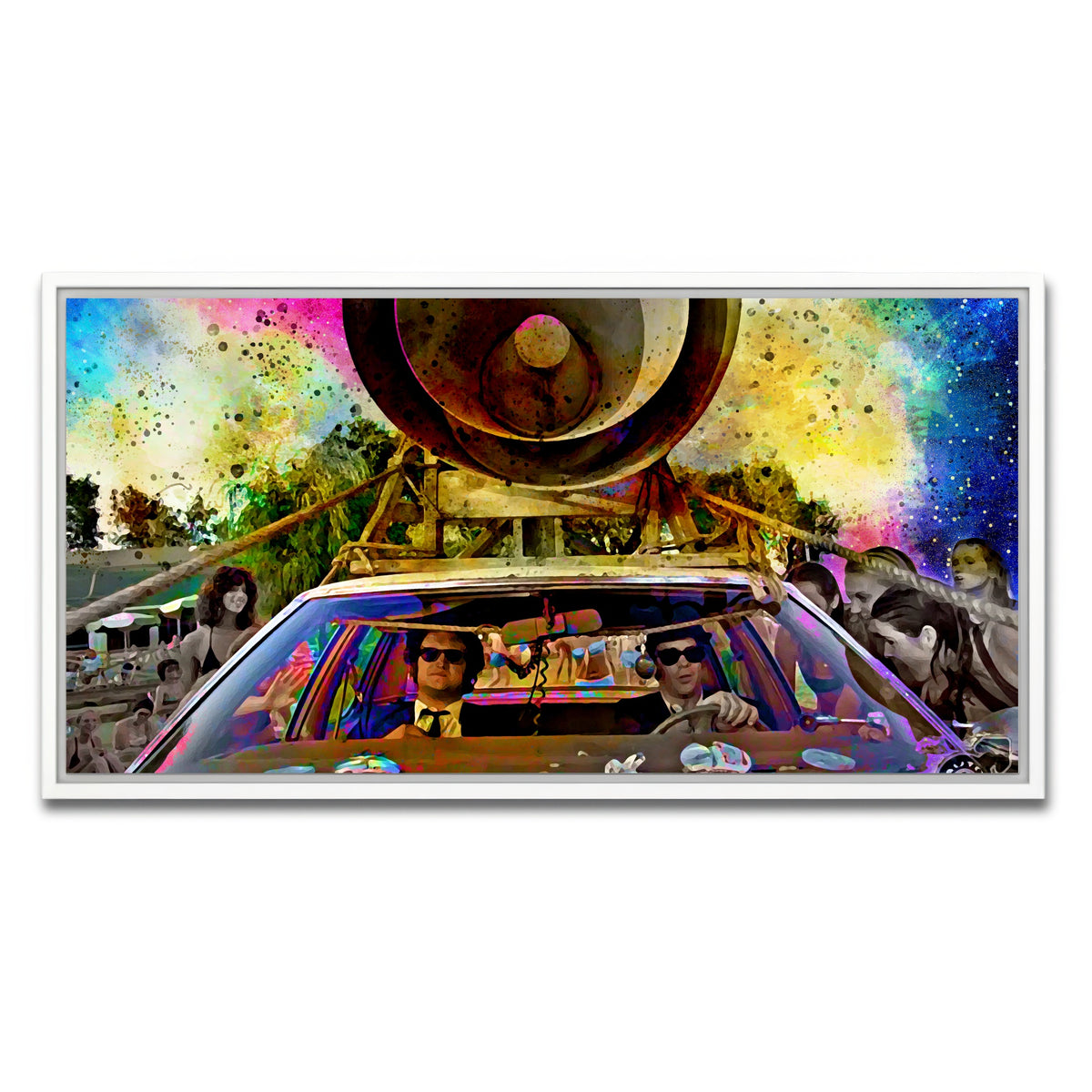 AUTO-MOCKUP WHITE | Bluesmobile | 1 Piece | White Framed Canvas | group=2x1