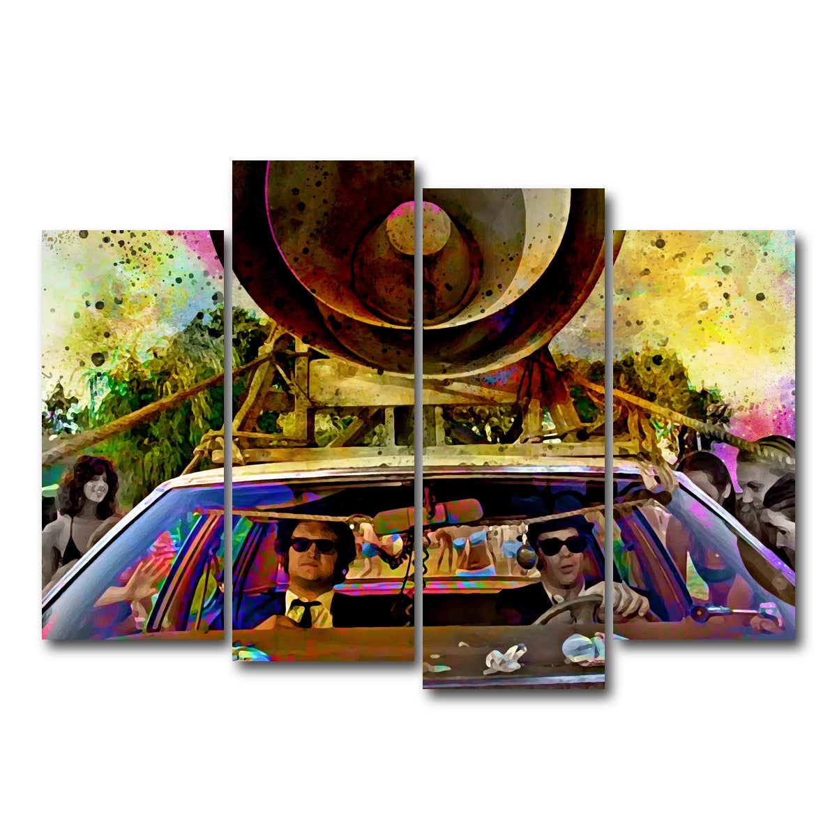 AUTO-MOCKUP WHITE | Bluesmobile | 4 Piece | Gallery Wrap Canvas | group=4_normal