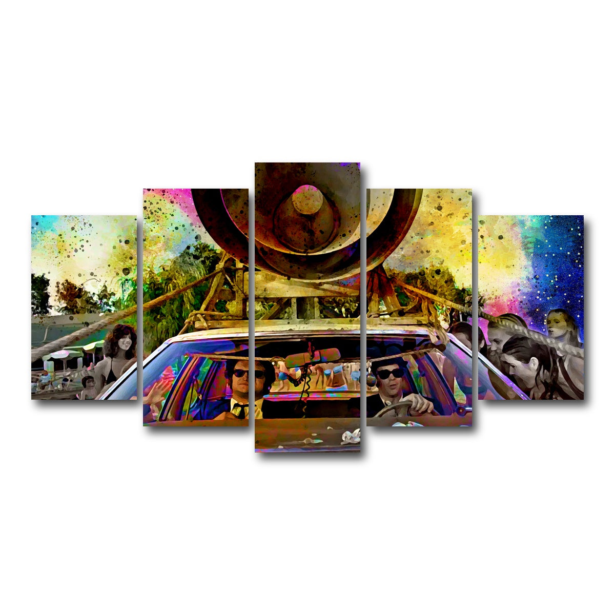 AUTO-MOCKUP WHITE | Bluesmobile | 5 Piece | Gallery Wrap Canvas | group=5_normal