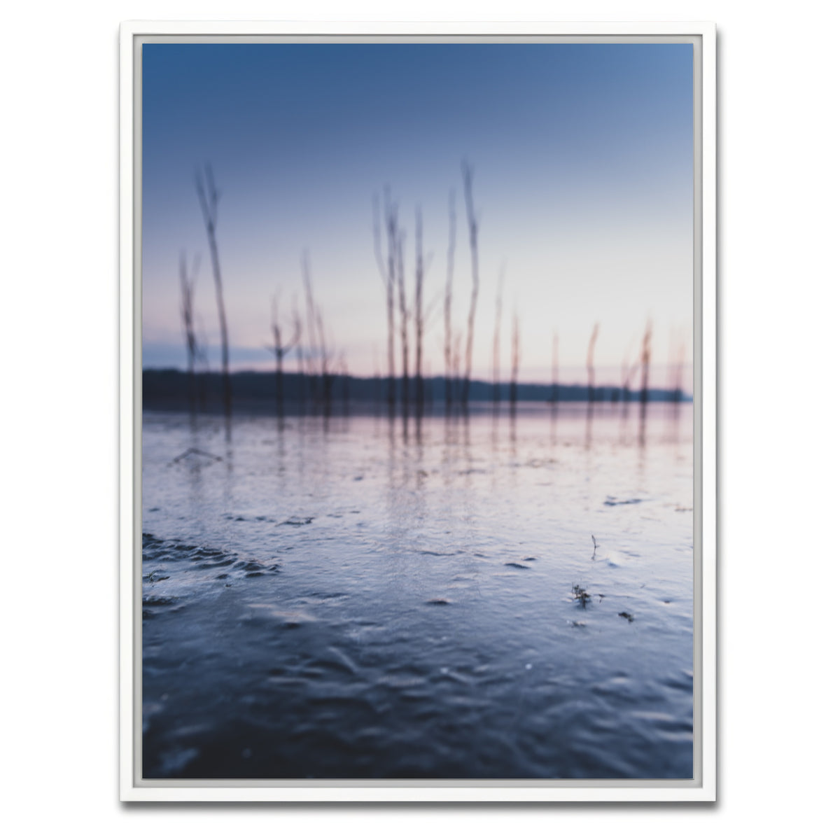 AUTO-MOCKUP WHITE | Blurred Isolation | 1 Piece | White Framed Canvas | group=3x4
