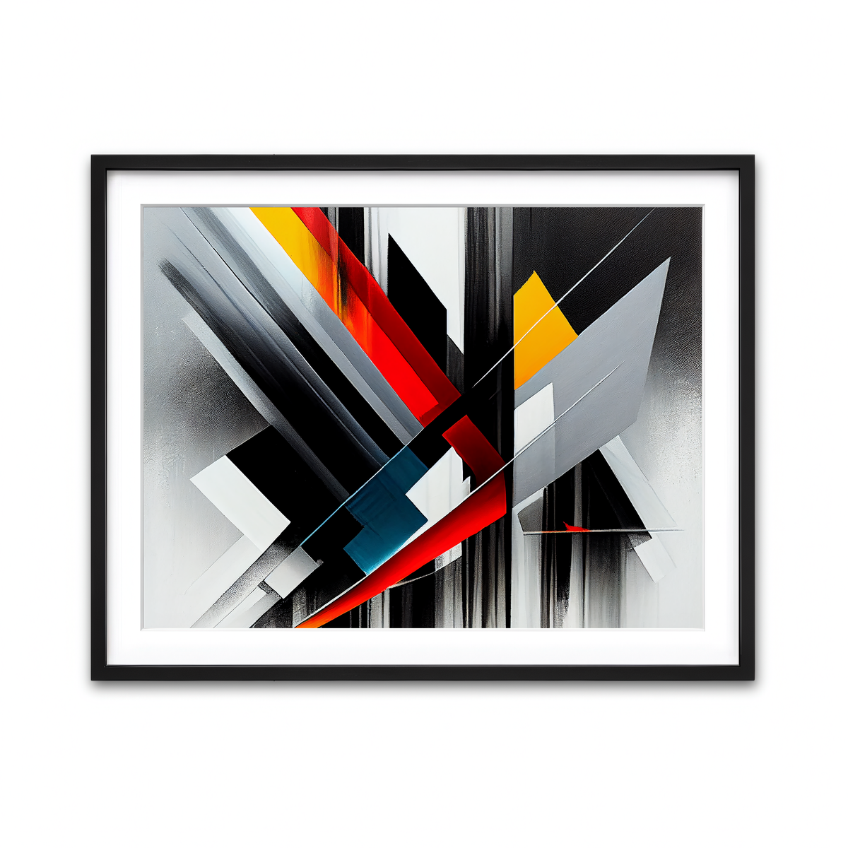 Framed Print 4x3 Black
