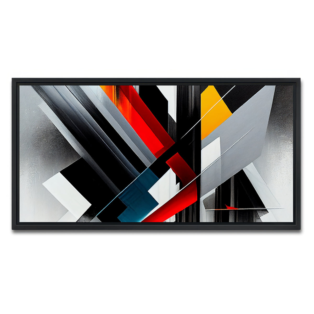 AUTO-MOCKUP WHITE | Boats After a Hurricane | 1 Piece | Black Framed Canvas | group=2x1