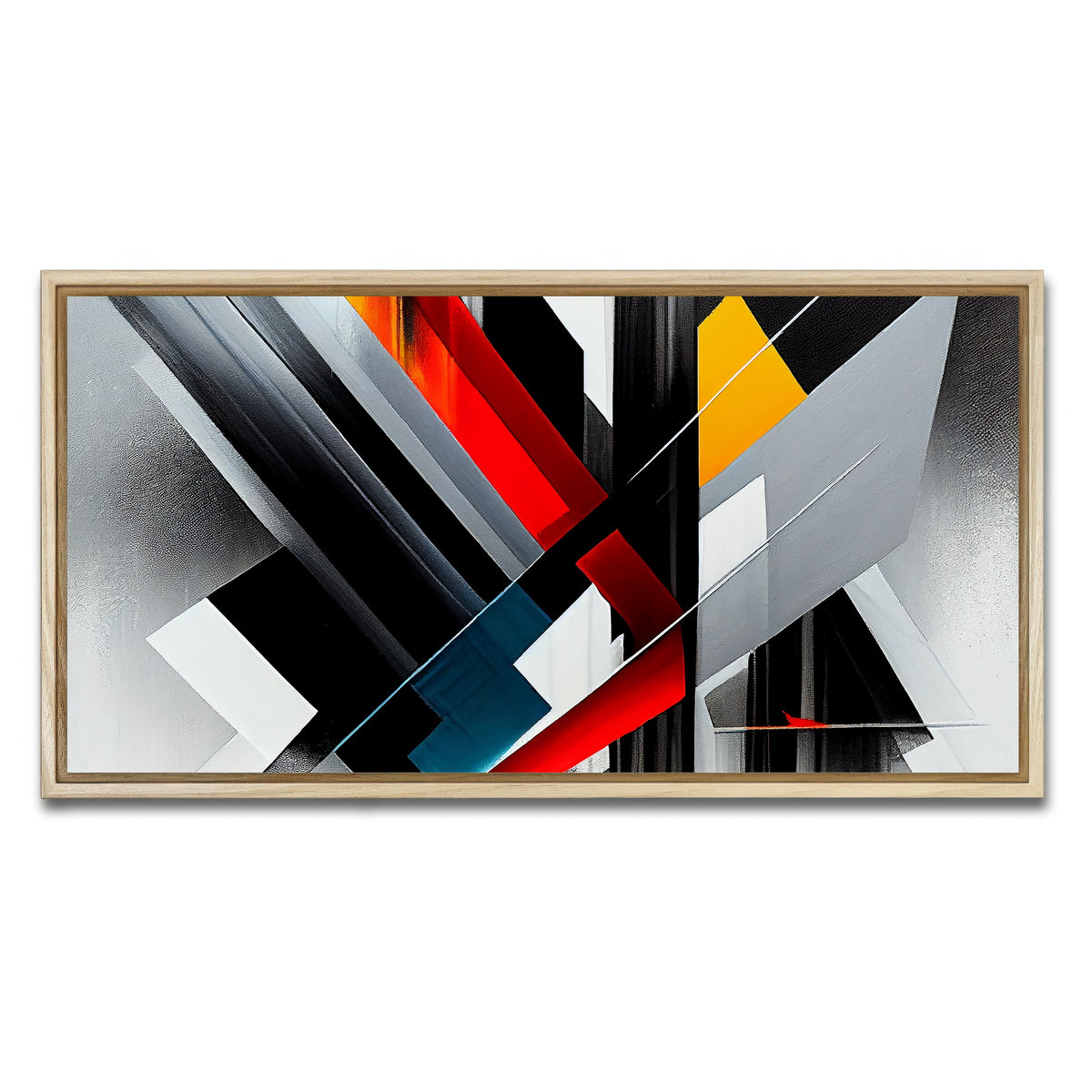 AUTO-MOCKUP WHITE | Boats After a Hurricane | 1 Piece | Natural Framed Canvas | group=2x1