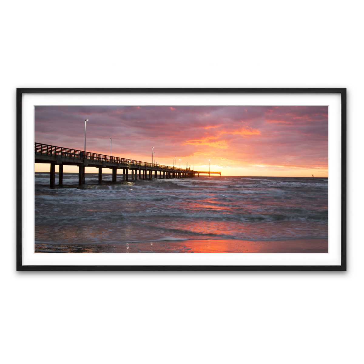 Framed Print 2x1 Black