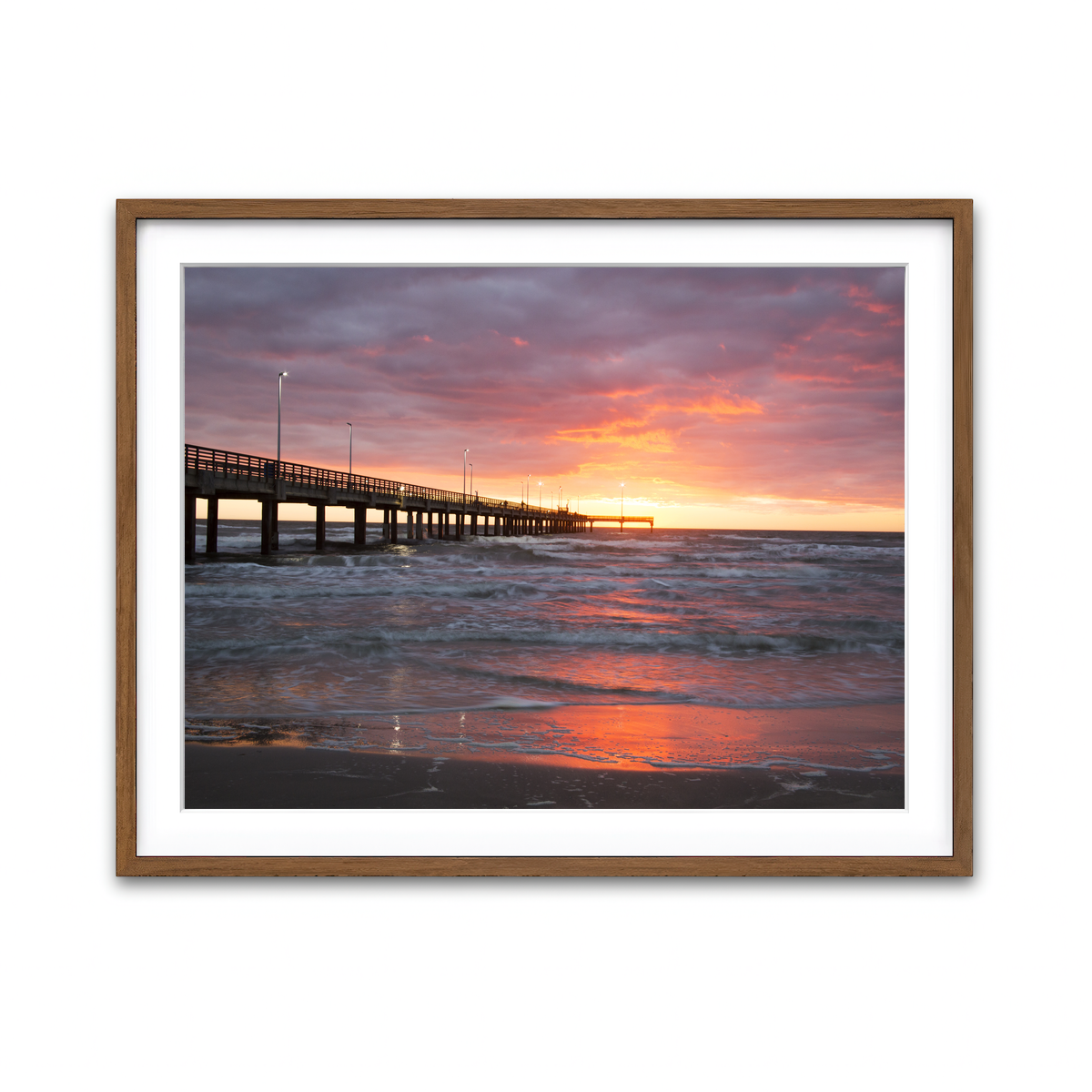 Framed Print 4x3 Walnut