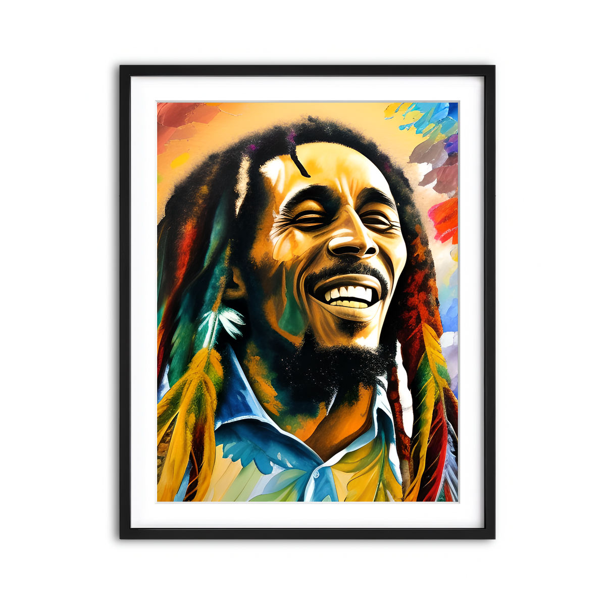 Framed Print 3x4 Black