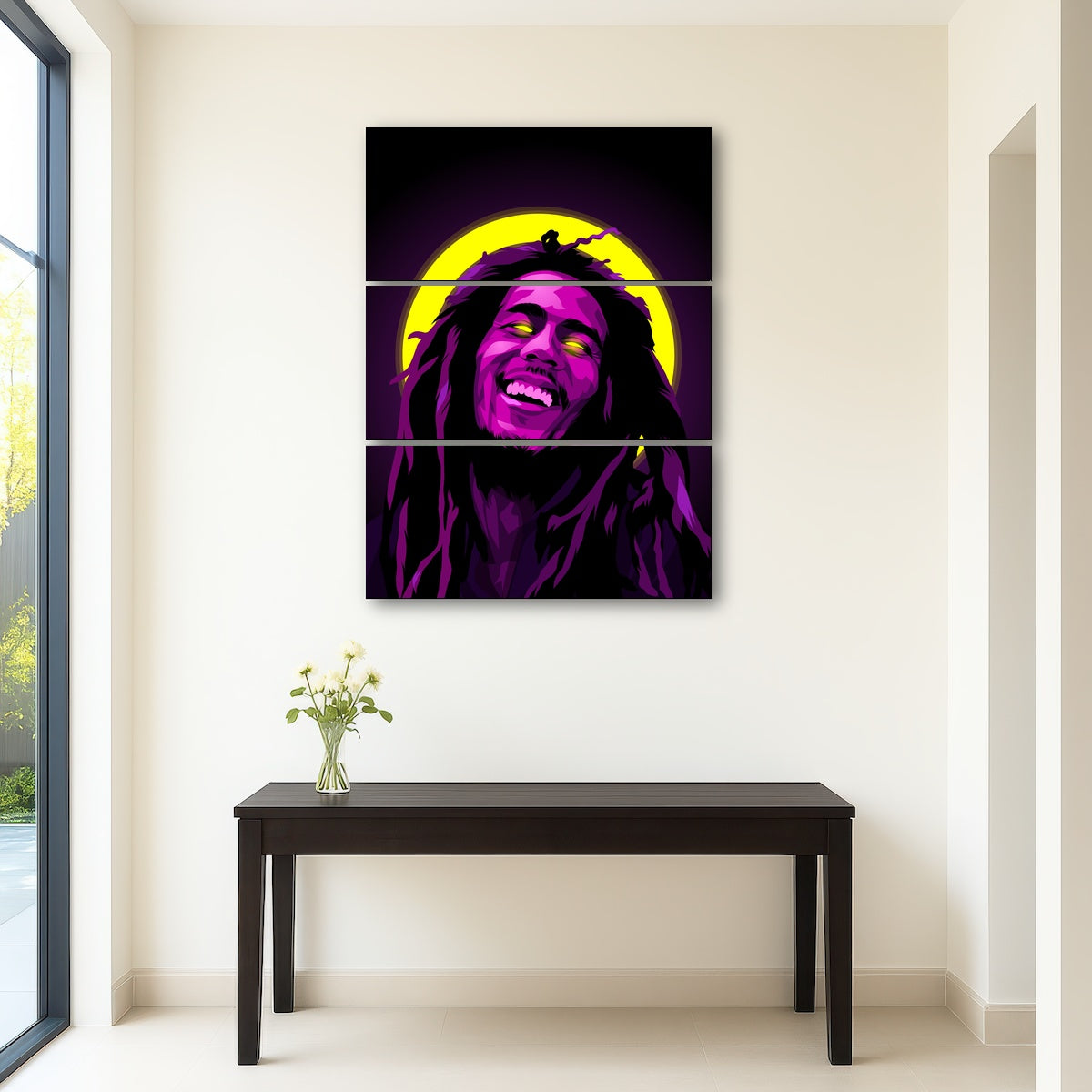 AUTO-MOCKUP ROOM | Bob Marley Purple