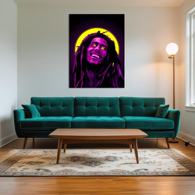 AUTO-MOCKUP ROOM | Bob Marley Purple