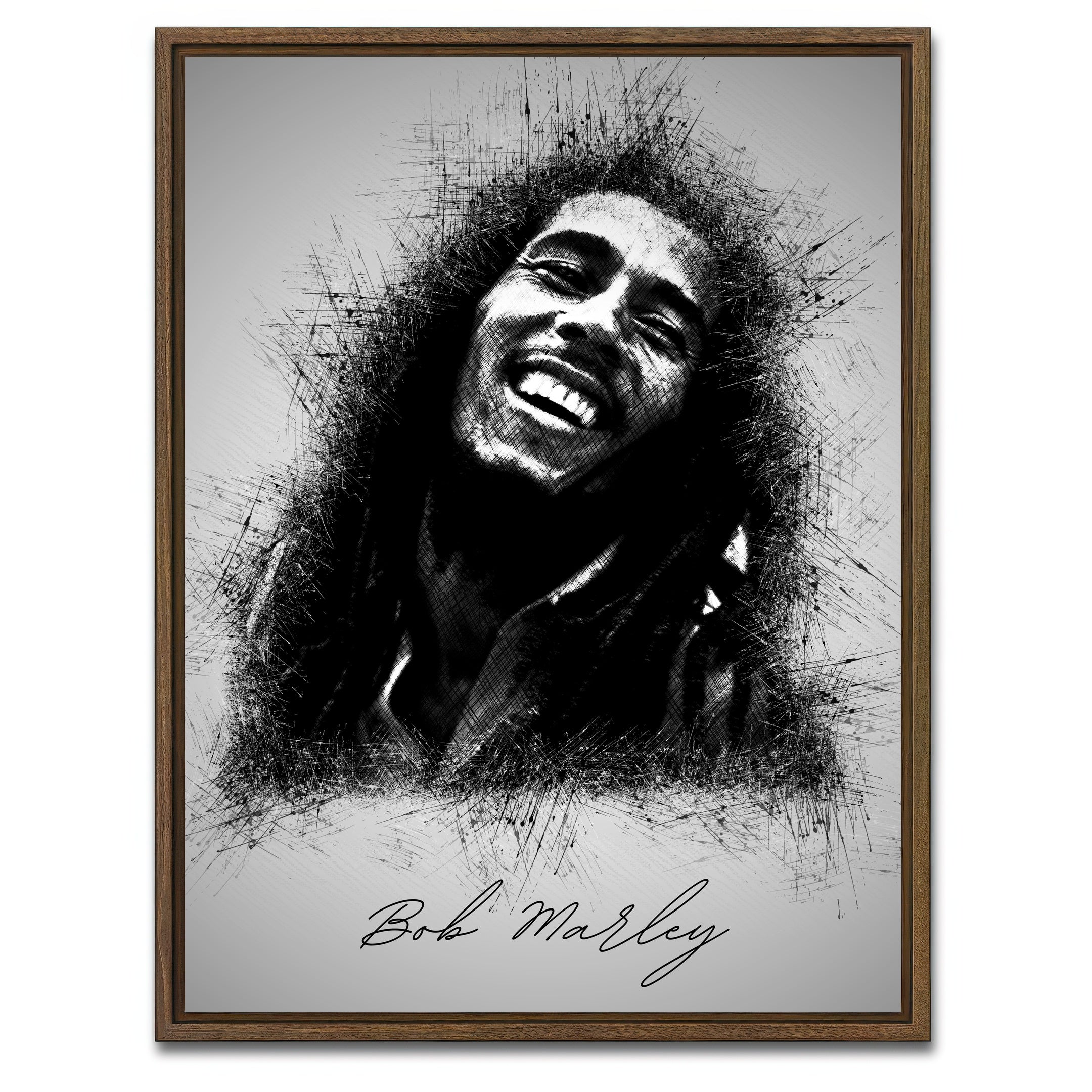 Bob Marley Sketch Wall Art