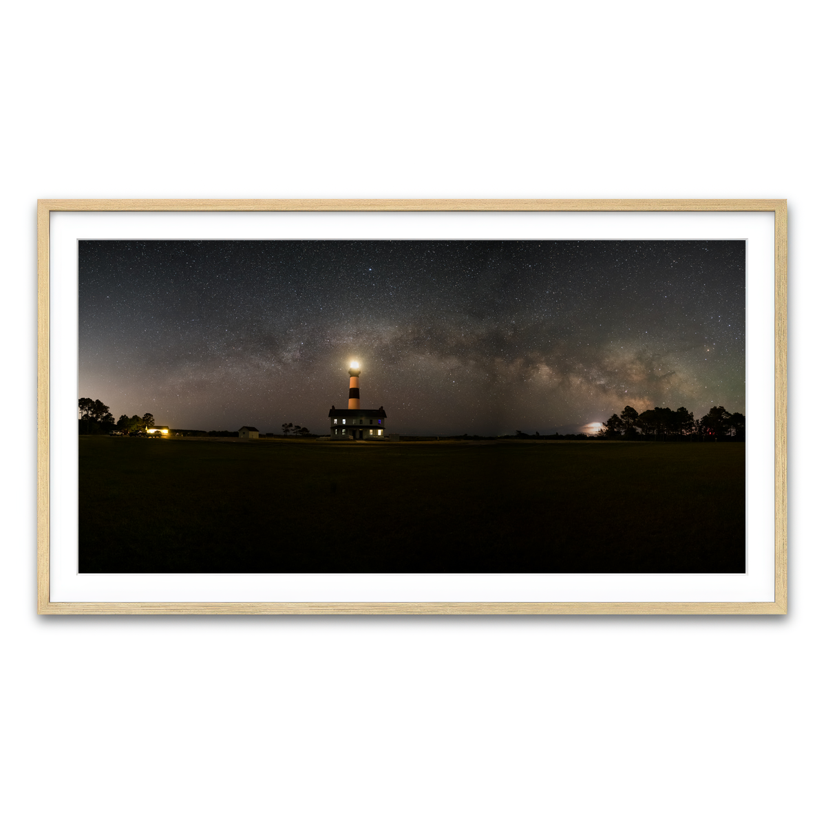 Framed Print 2x1 Natural