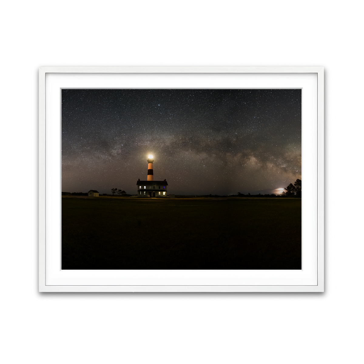 Framed Print 4x3 White