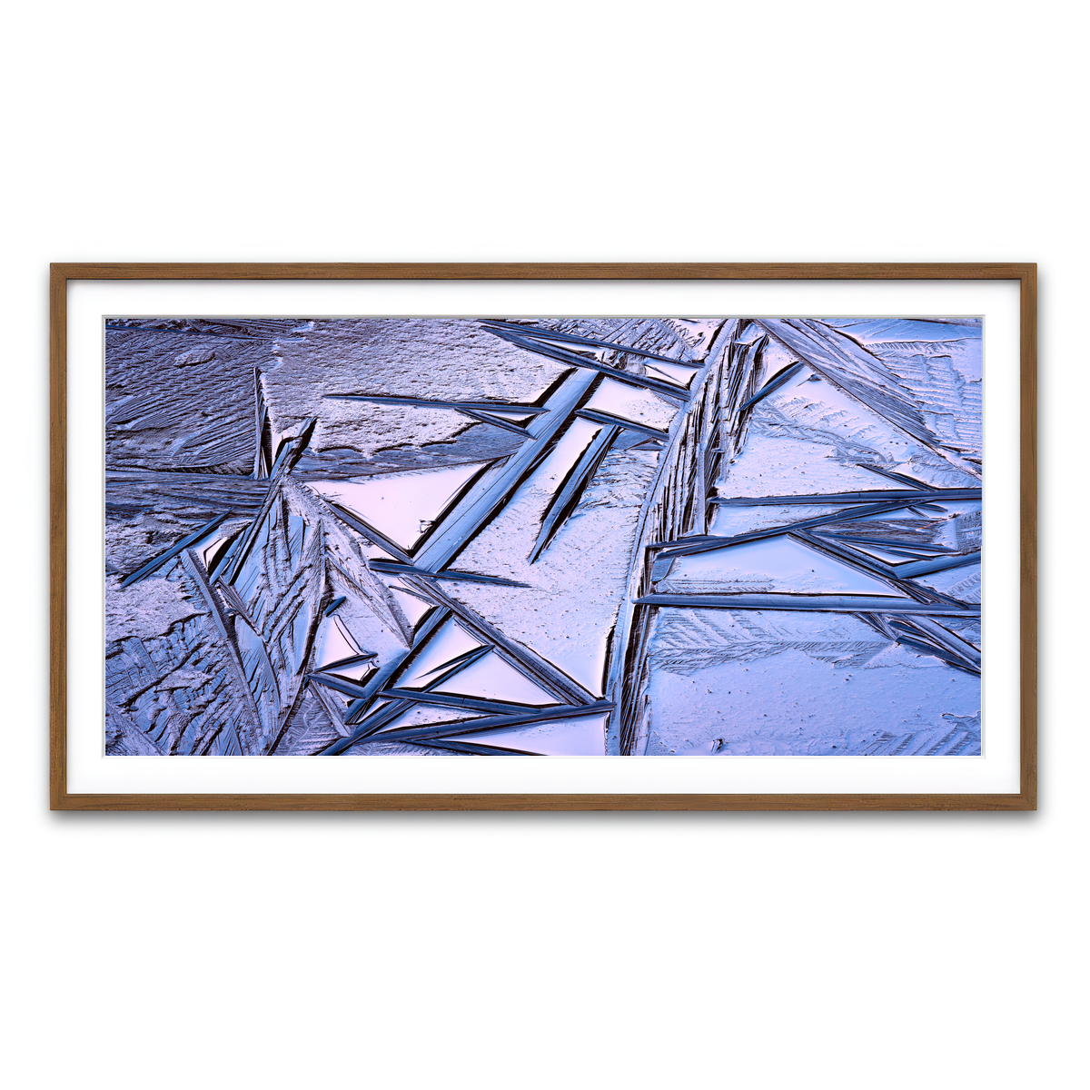 Framed Print 2x1 Walnut