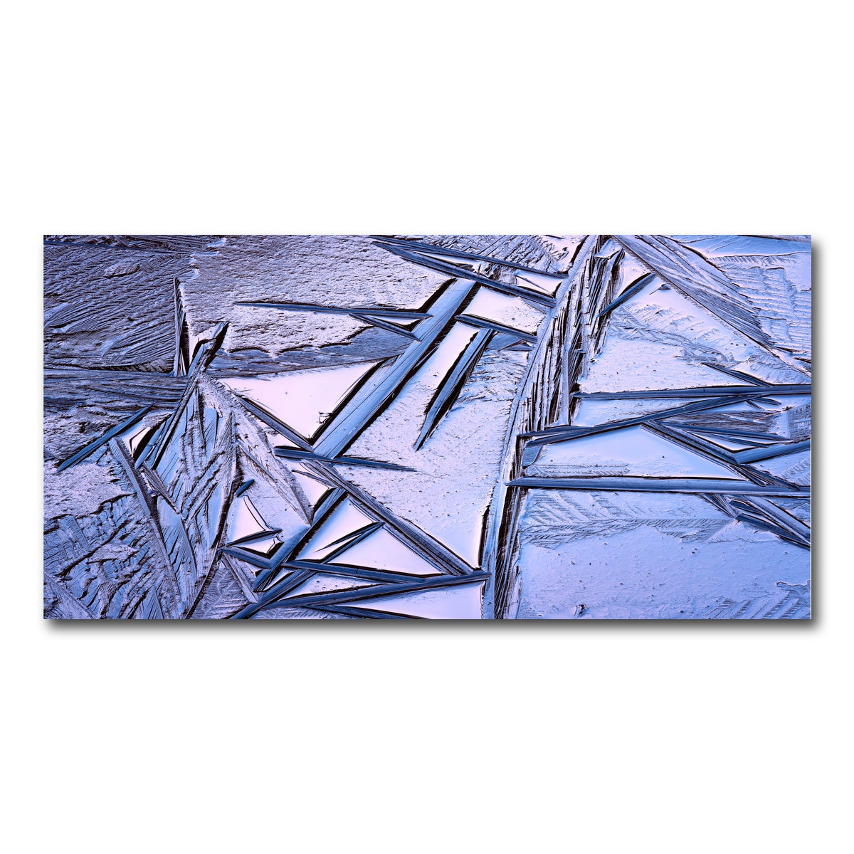 AUTO-MOCKUP WHITE | Bog Ice Morning Reflection | 1 Piece | Gallery Wrap Canvas | group=2x1