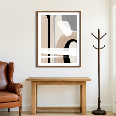 AUTO-MOCKUP ROOM | Boho Style no. 4 - Differences Wall Art