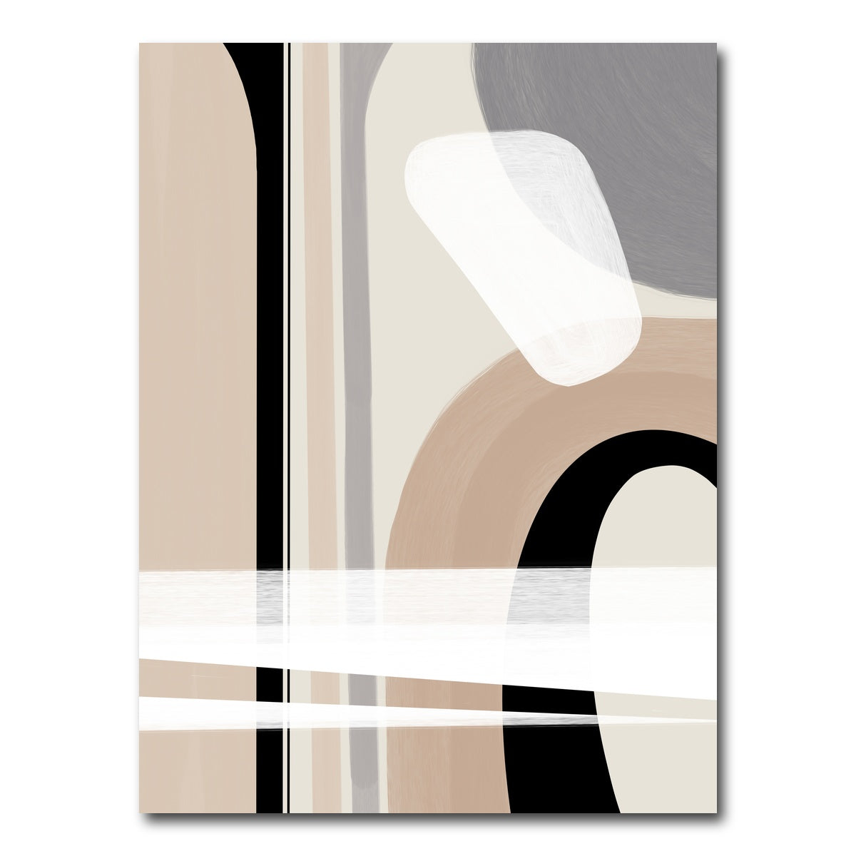 AUTO-MOCKUP WHITE | Boho Style no. 4 - Differences | 1 Piece | Gallery Wrap Canvas | group=3x4