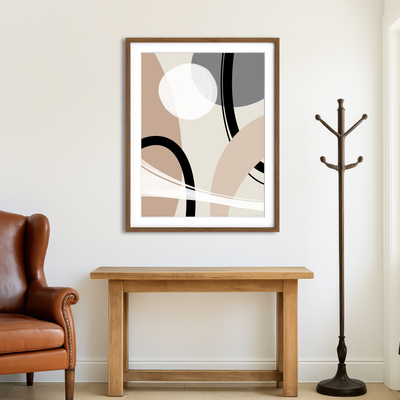 AUTO-MOCKUP ROOM | Boho Style no. 5 - Bridges Wall Art