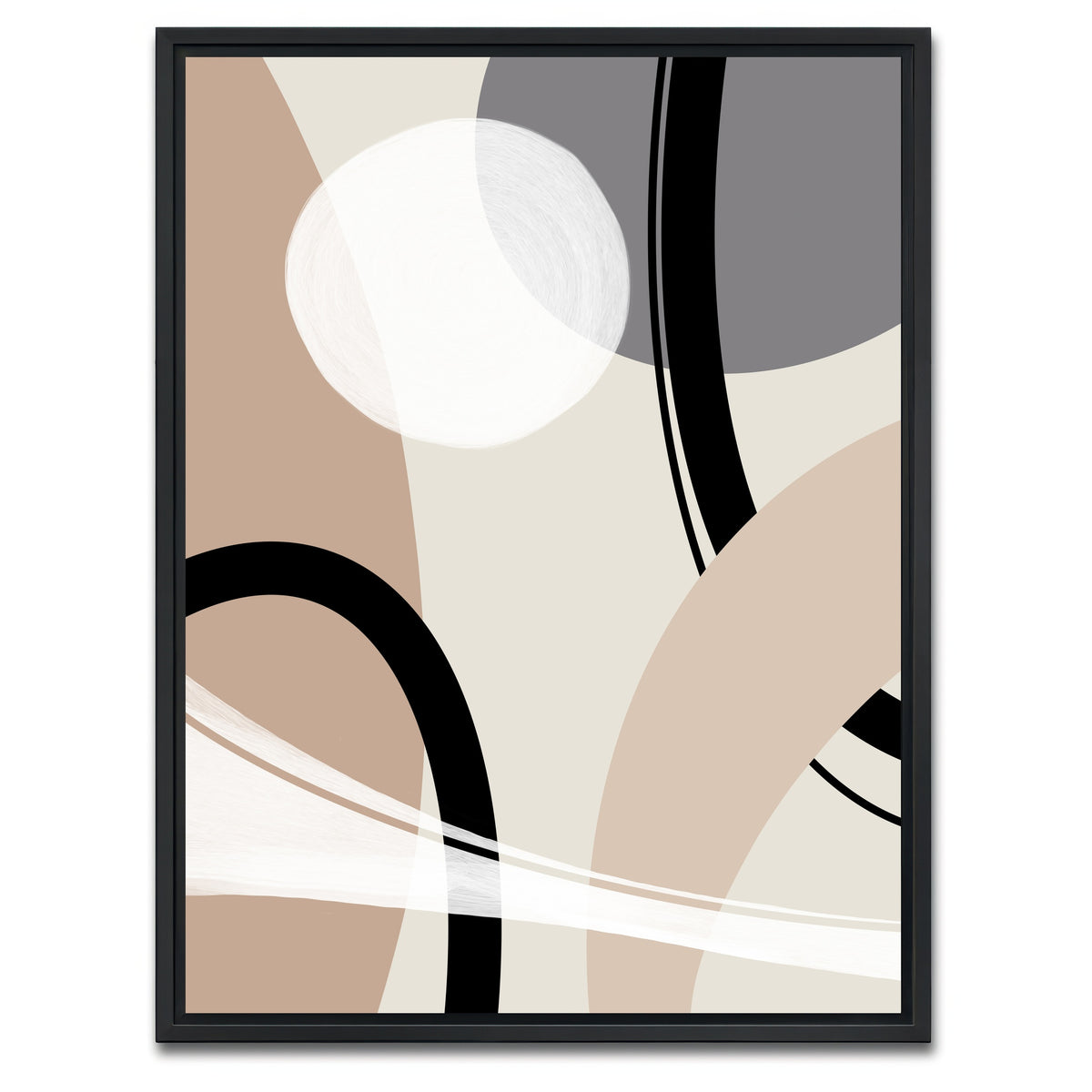 AUTO-MOCKUP WHITE | Boho Style no. 5 - Bridges | 1 Piece | Black Framed Canvas | group=3x4