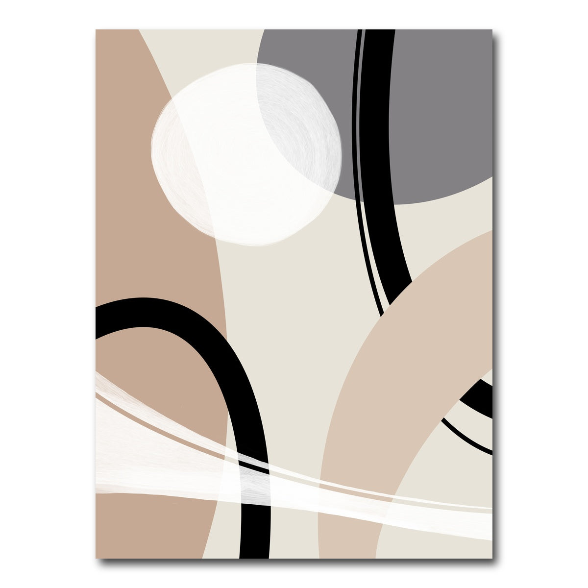 AUTO-MOCKUP WHITE | Boho Style no. 5 - Bridges | 1 Piece | Gallery Wrap Canvas | group=3x4